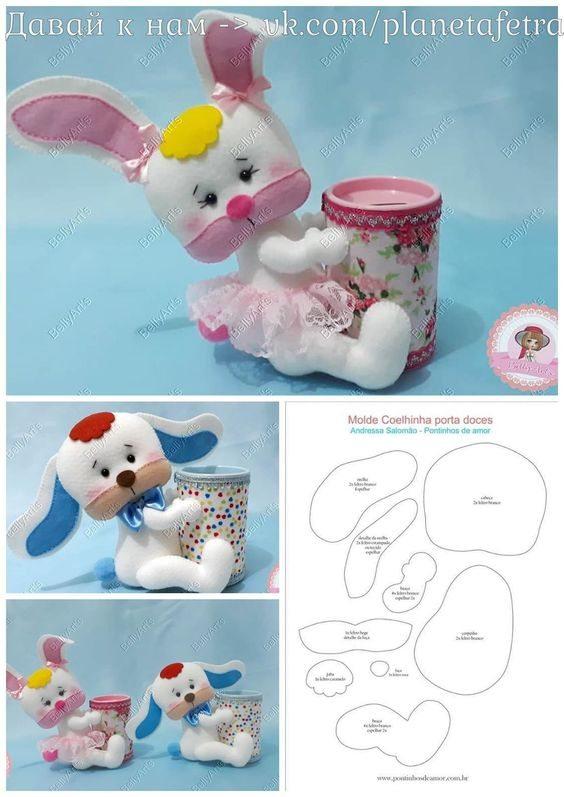 Кролик із тканини своїми руками: сувенір на Новий рік 2023