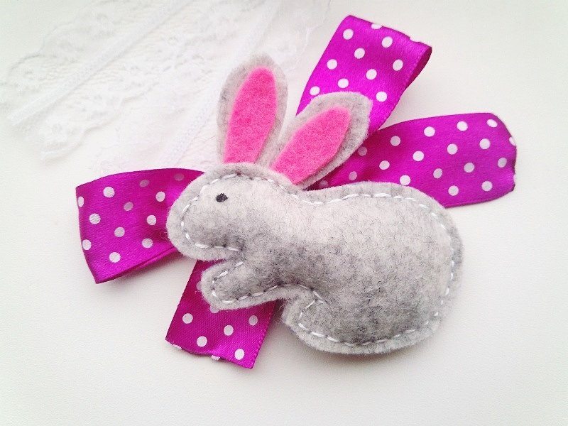 Кролики та Зайці фетру на Новий рік 2023: викрійки та фото-ідеї