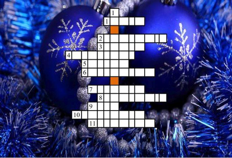 Найкращі новорічні Кросворди та Сканворди для дітей