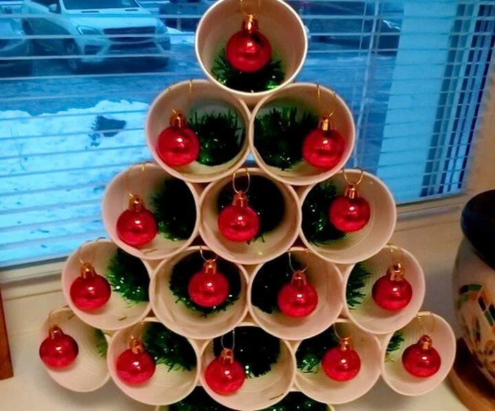 Новорічні вироби зі стаканчиків своїми руками: найкращі ідеї 2023
