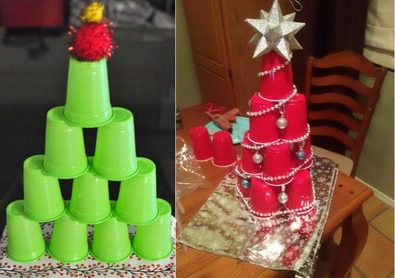 Новорічні вироби зі стаканчиків своїми руками: найкращі ідеї 2023