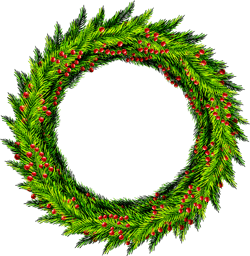 Новорічні кадри для тексту на прозорому фоні: безкоштовний набір для завантаження!