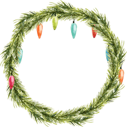 Новорічні кадри для тексту на прозорому фоні: безкоштовний набір для завантаження!