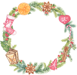 Новорічні кадри для тексту на прозорому фоні: безкоштовний набір для завантаження!