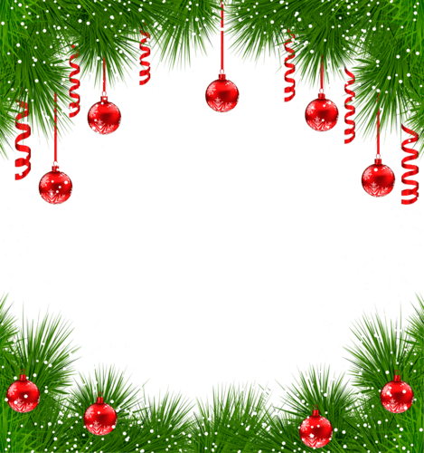 Новорічні кадри для тексту на прозорому фоні: безкоштовний набір для завантаження!