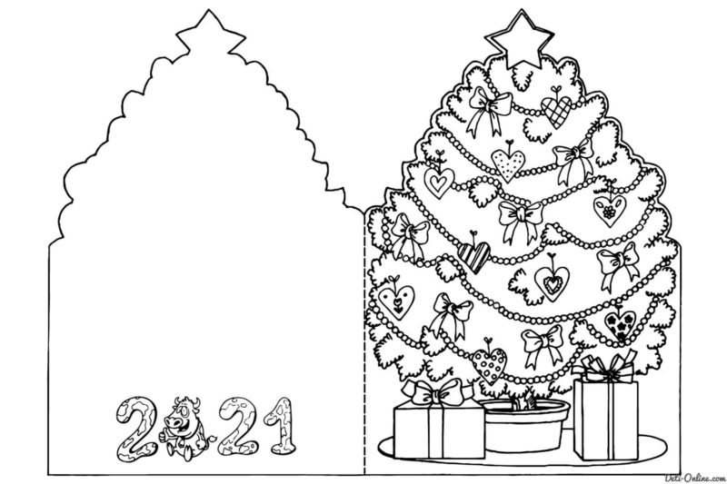Новорічні забарвлення-листівки: великий безкоштовний набір 2023!