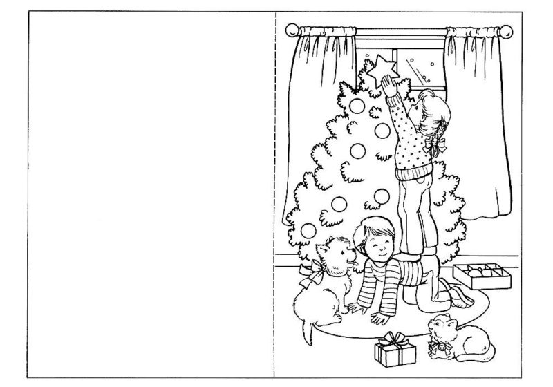 Новорічні забарвлення-листівки: великий безкоштовний набір 2023!