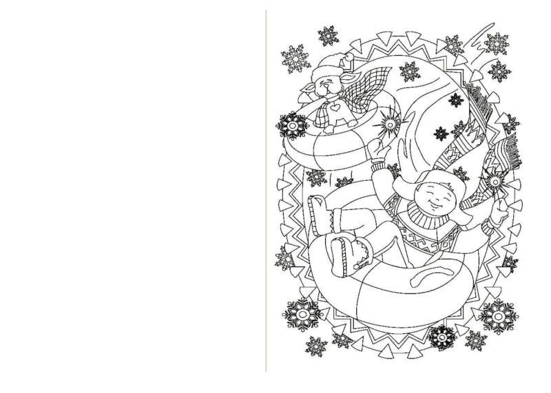 Новорічні забарвлення-листівки: великий безкоштовний набір 2023!