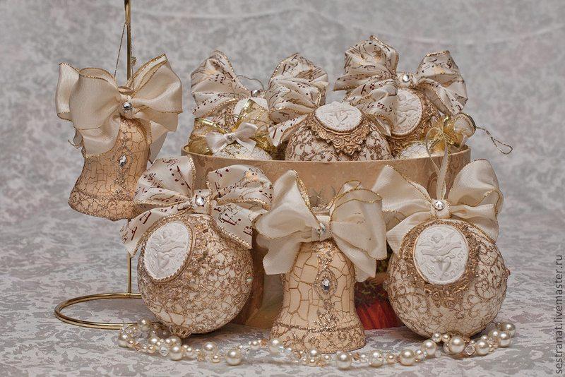 Новорічний декор у стилі Прованс: вишуканість старовини