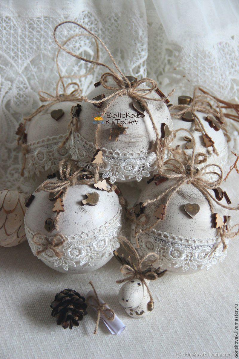 Новорічний декор у стилі Прованс: вишуканість старовини