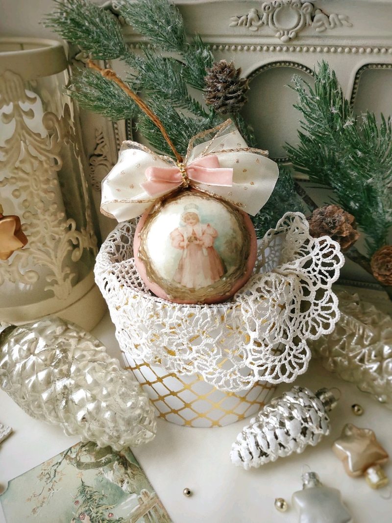 Новорічний декор у стилі Прованс: вишуканість старовини
