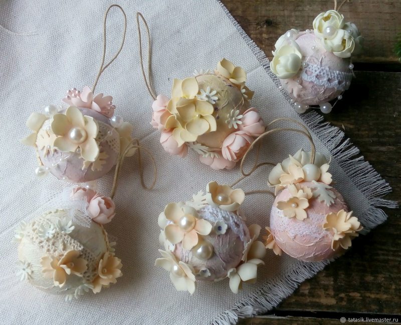 Новорічний декор у стилі Прованс: вишуканість старовини