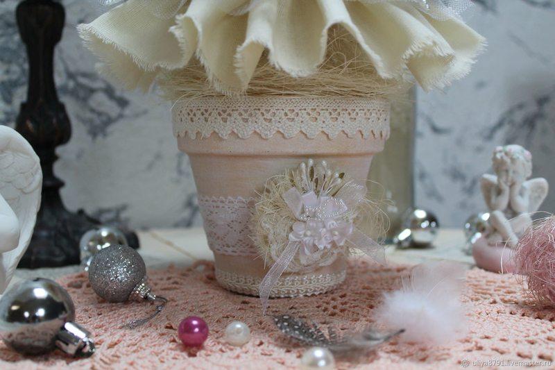 Новорічний декор у стилі Прованс: вишуканість старовини