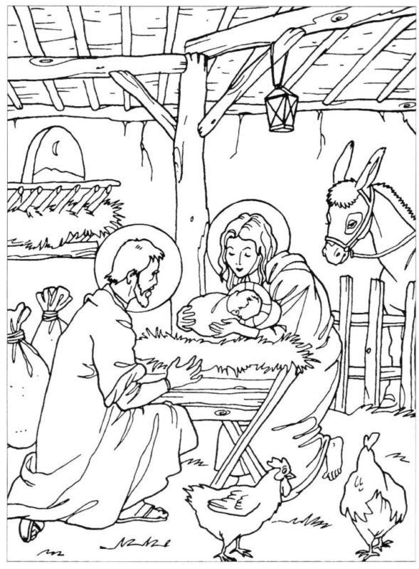 Різдво розмальовки для дітей: гарний набір!