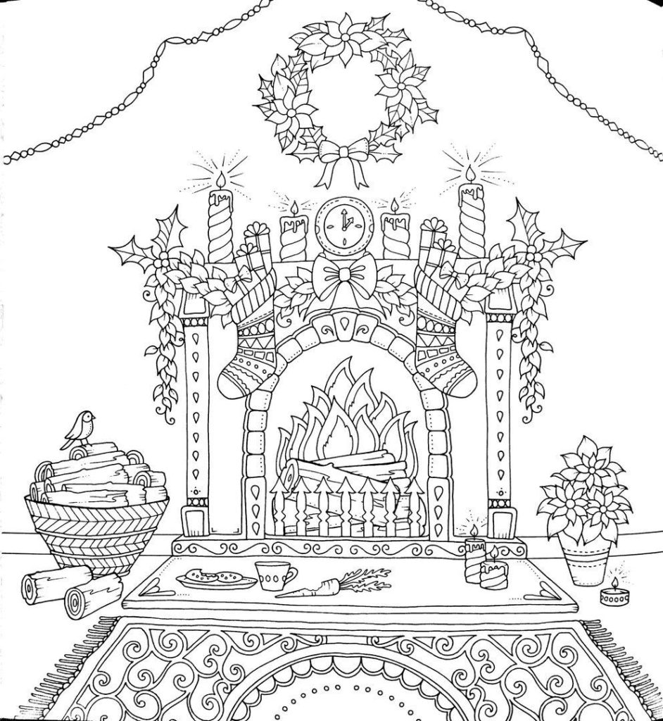 Різдво розмальовки для дітей: гарний набір!