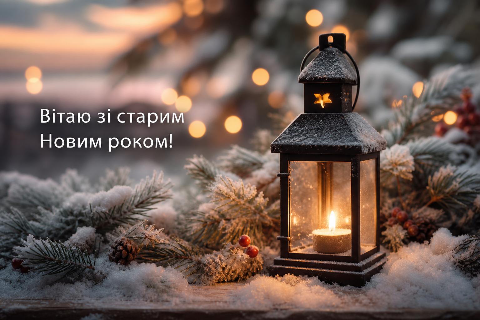СМС привітання з старим Новим роком у прозі