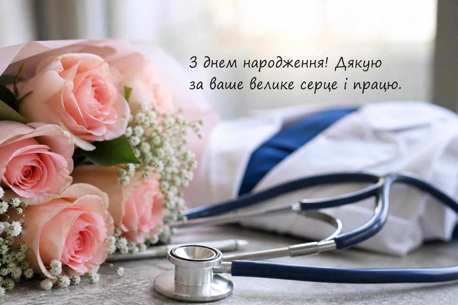 СМС привітання з днем народження лікарю своїми словами, до сліз