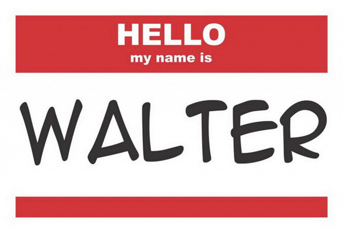 Ім'я Вальтер: таємниця походження