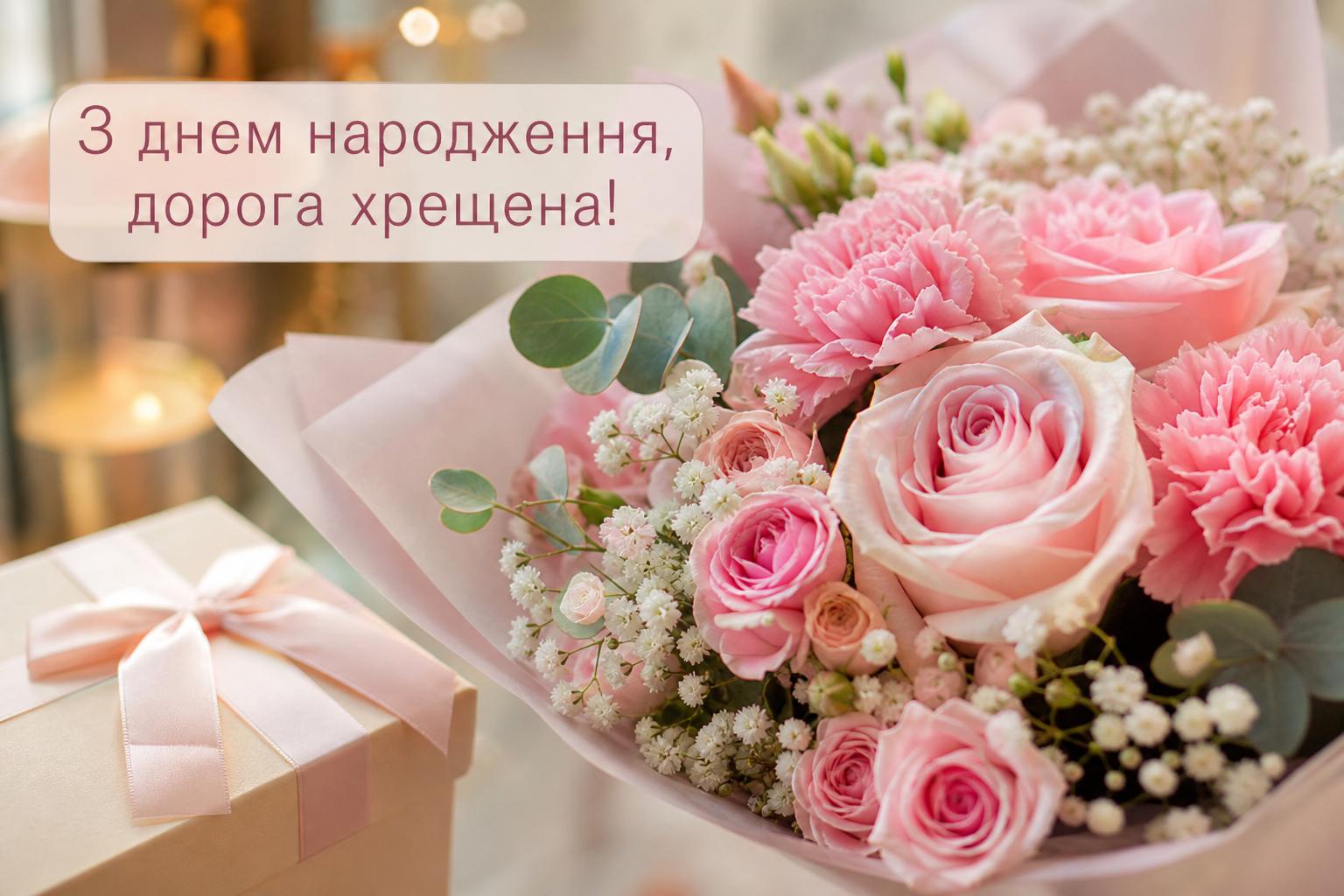 СМС привітання з днем народження хрещеній українською. Привітання з днем народження хрещеній у прозі СМС привітання з днем народження хрещеній українською. Привітання з днем народження хрещеній у прозі фото