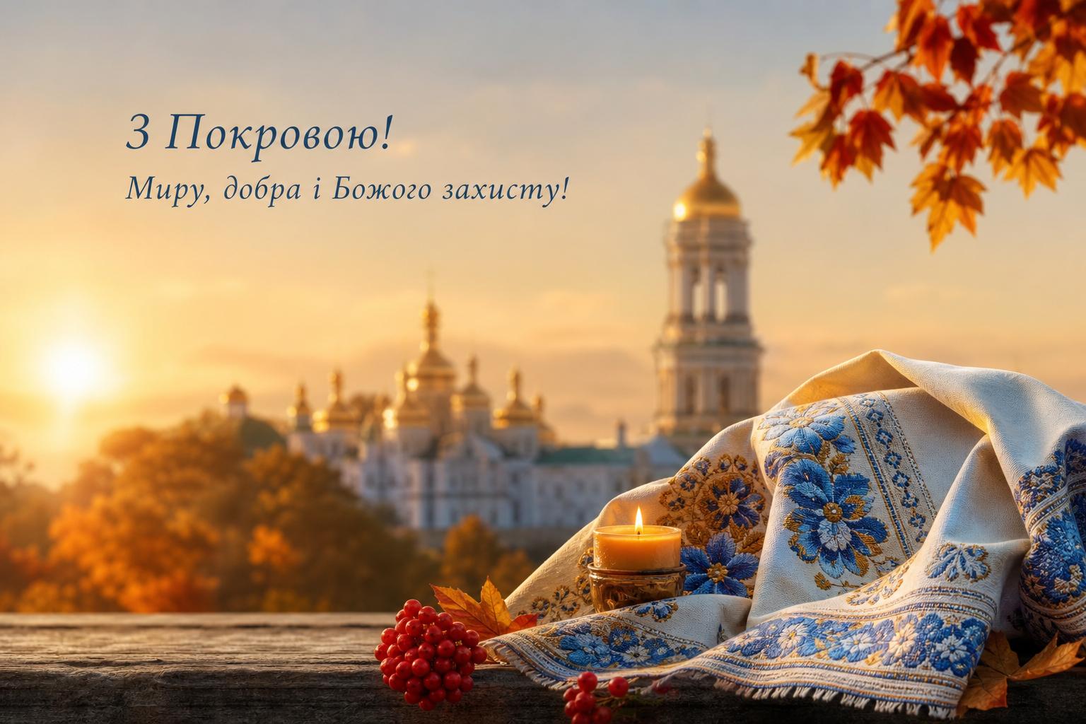 Привітання з Покровою своїми словами