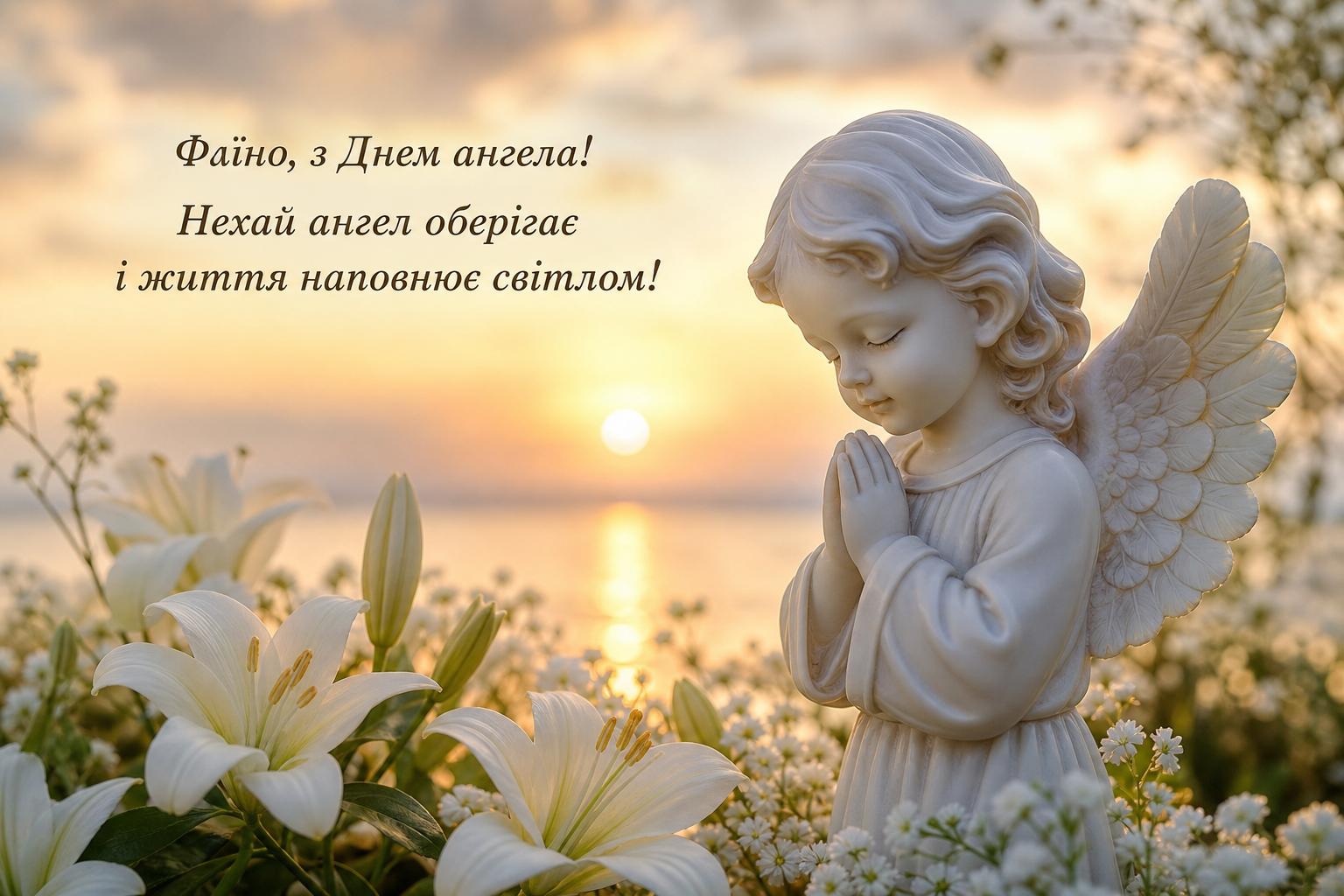 Оригінальні привітання з днем ангела Фаїни у прозі, до сліз
