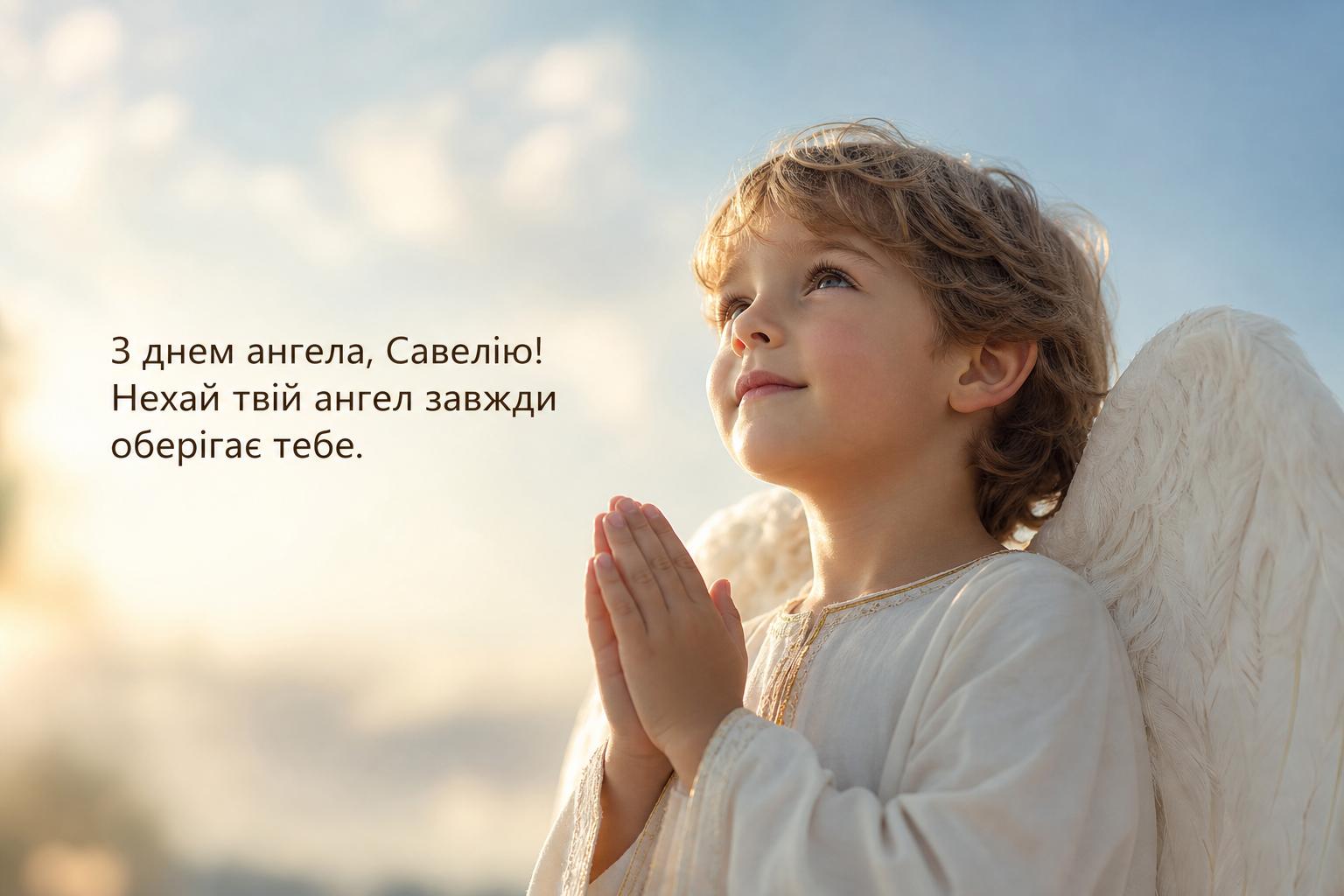 Красиві привітання з днем ангела Савелія своїми словами, до сліз