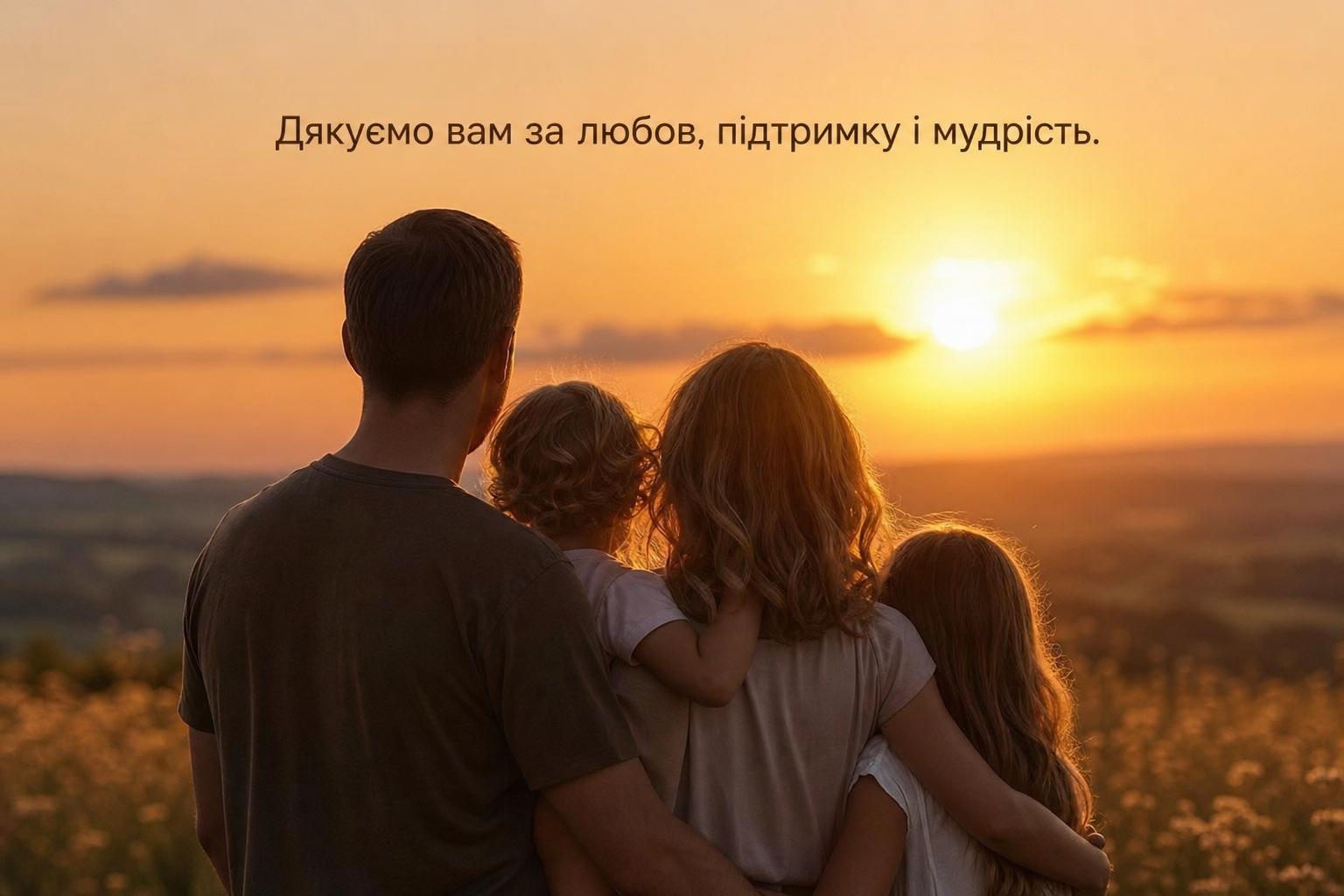 Красиві привітання з Днем батьків своїми словами, до сліз