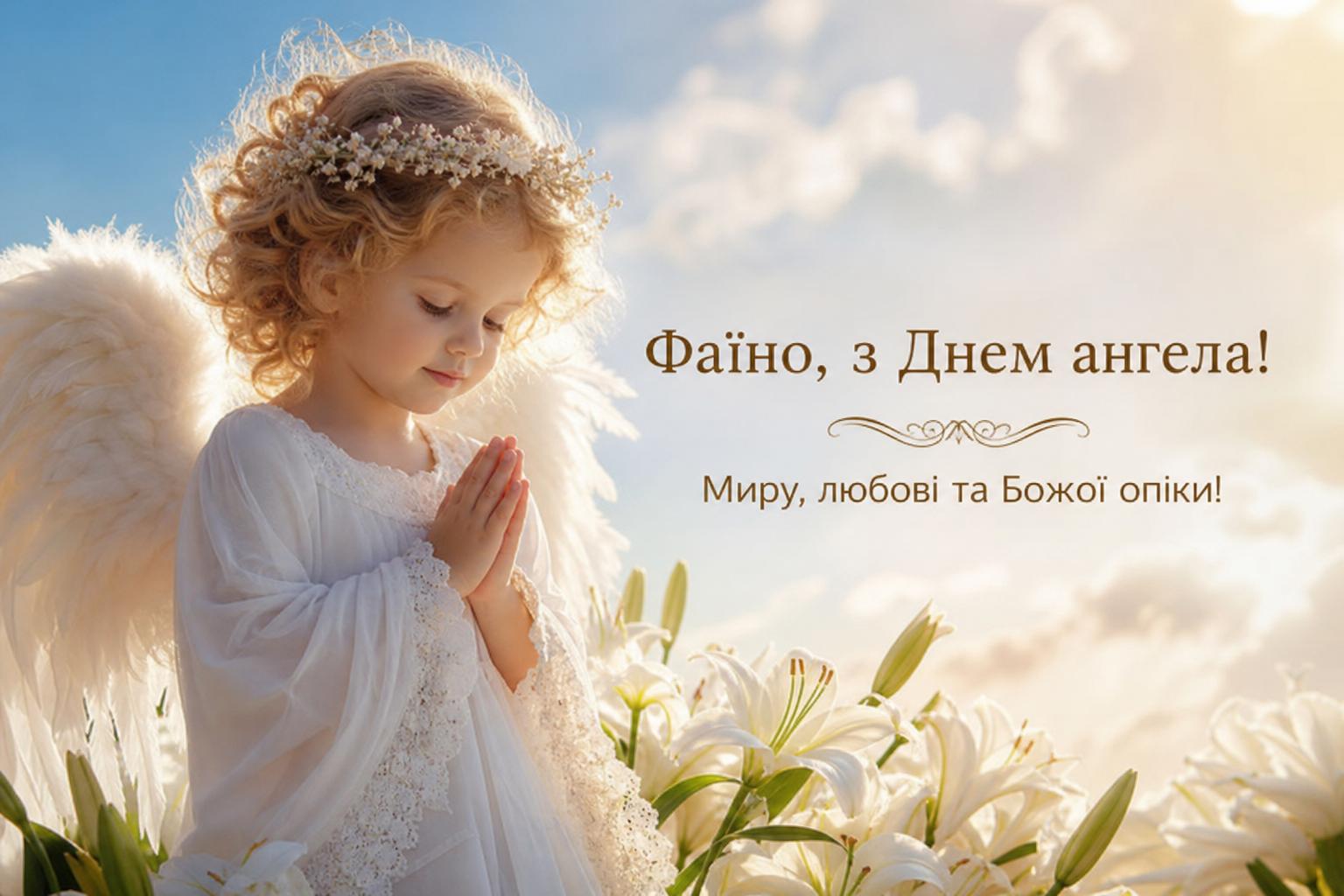 Оригінальні привітання з днем ангела Фаїни у прозі, до сліз. Привітання у віршах з днем ангела Фаїни Оригінальні привітання з днем ангела Фаїни у прозі, до сліз. Привітання у віршах з днем ангела Фаїни фото