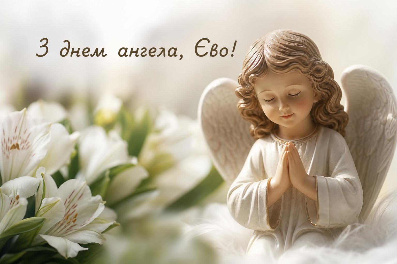 Привітання з днем ангела Єви простими словами