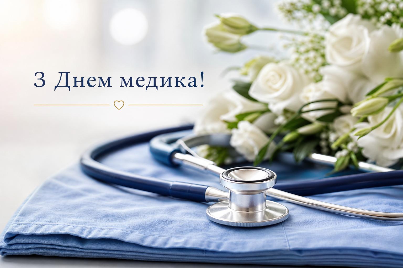 Гарні привітання з Днем медика
