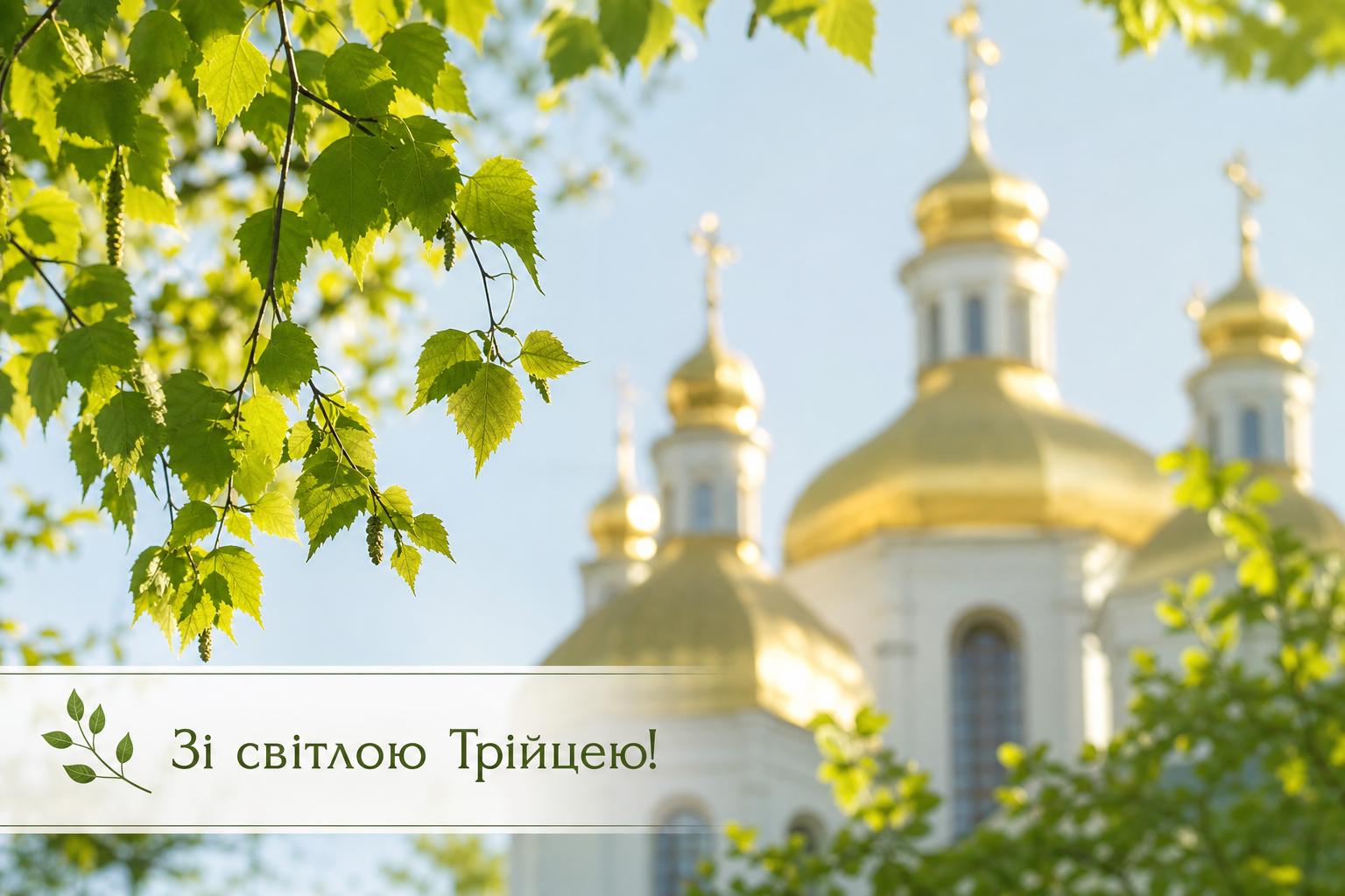 Найкращі привітання з Трійцею