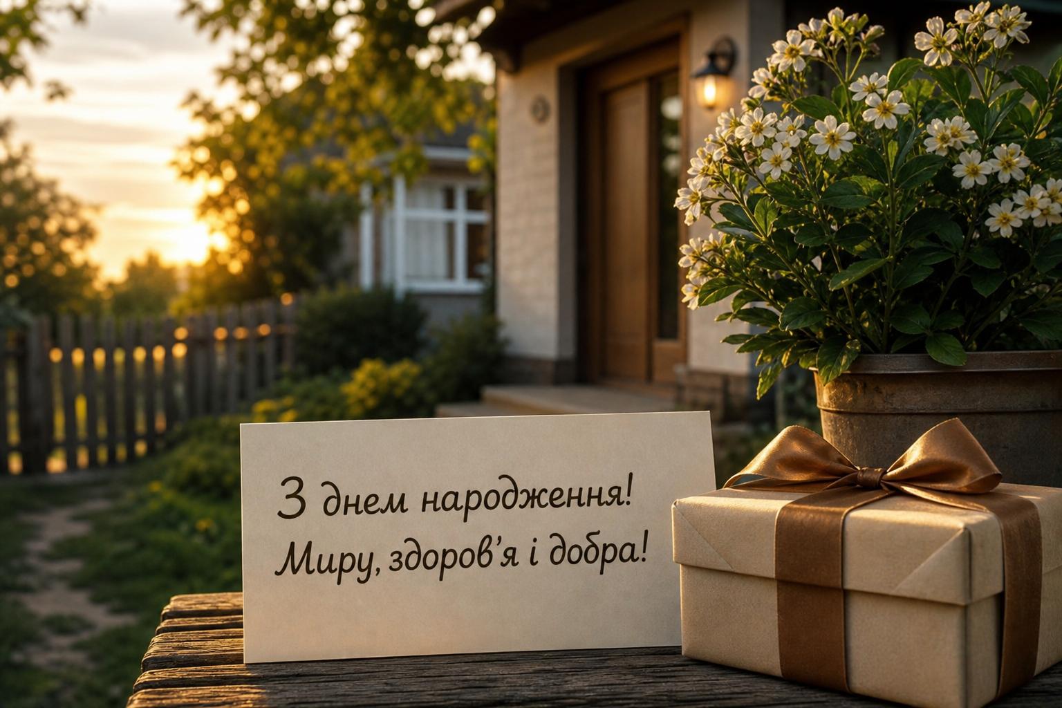 Найкращі привітання з днем народження сусідові простими словами