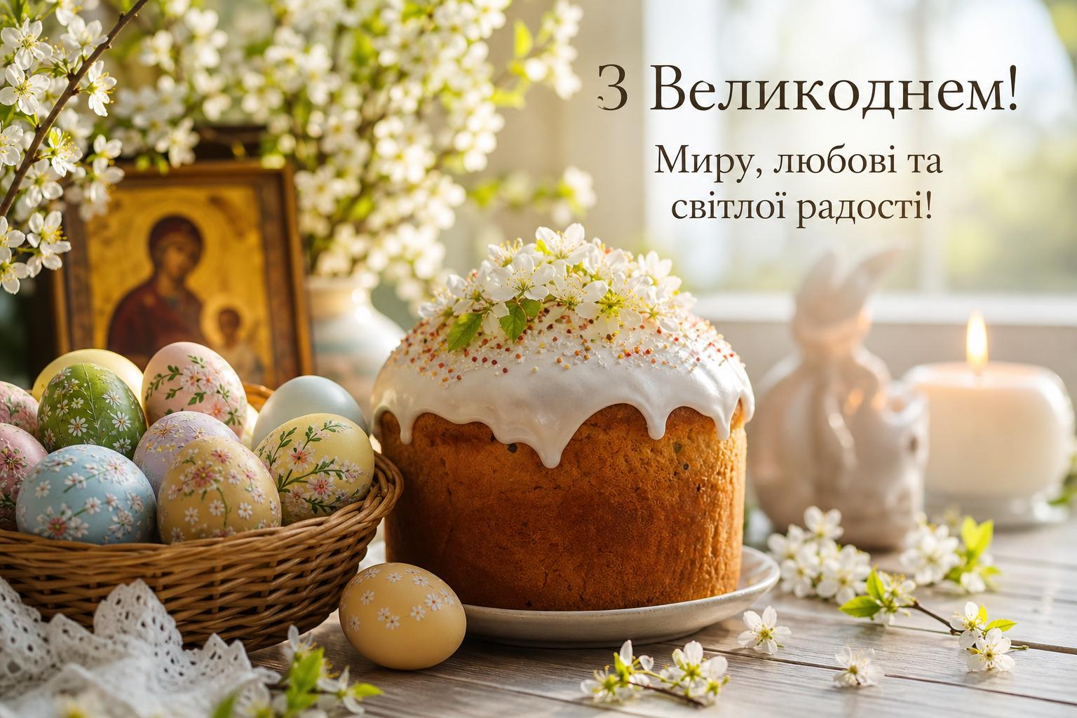 Оригінальні привітання з Великоднем у прозі