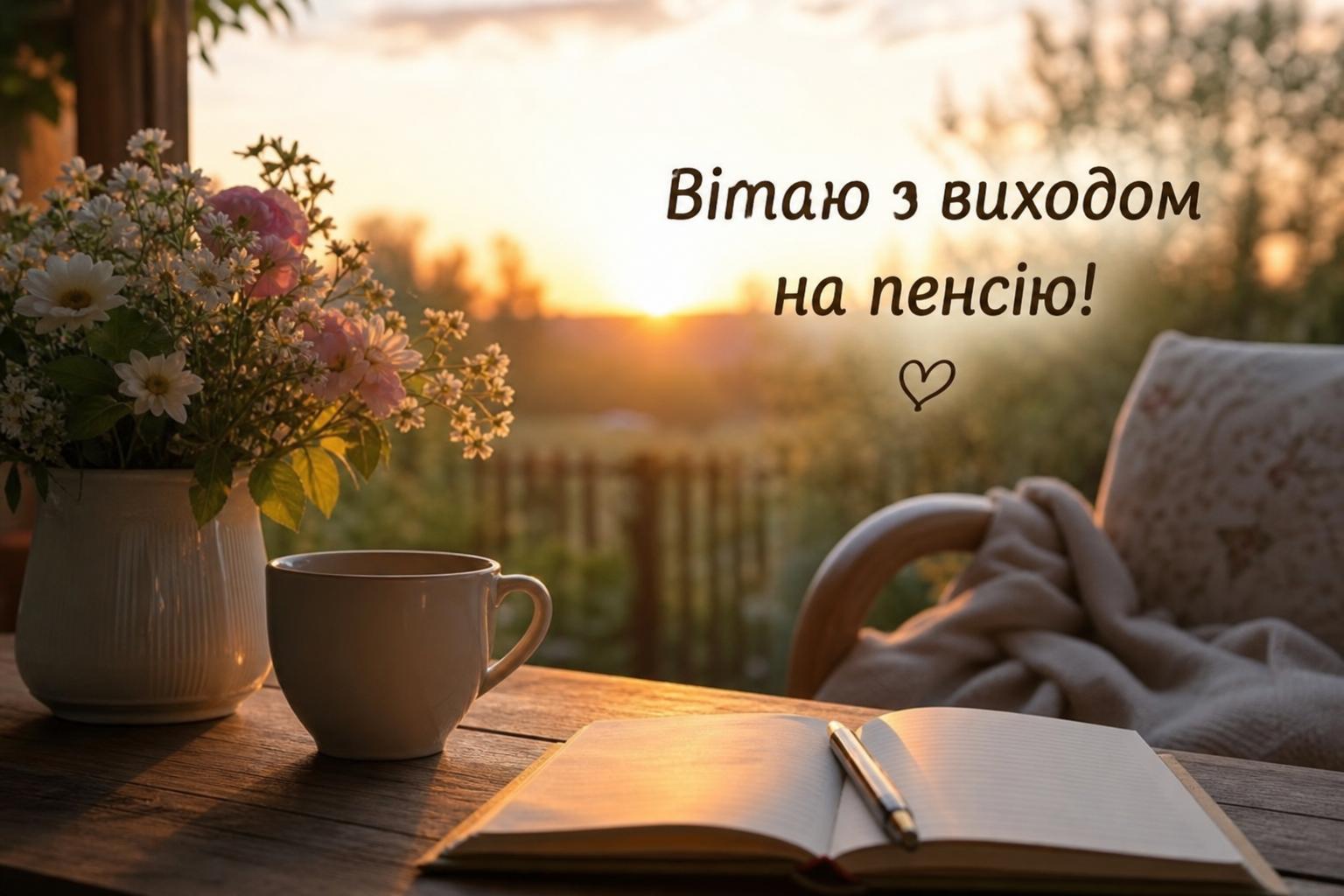 СМС привітання з виходом на пенсію своїми словами, до сліз