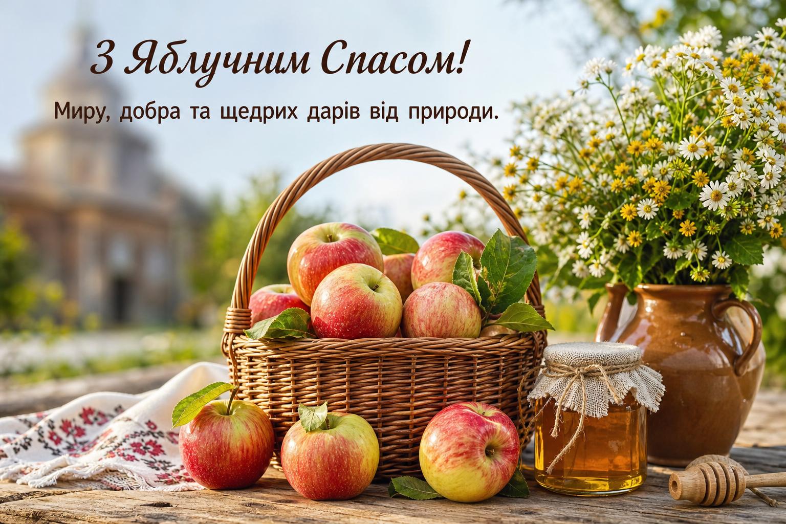 Зворушливі привітання з Яблучним Спасом своїми словами. Привітання у віршах з Яблучним Спасом Зворушливі привітання з Яблучним Спасом своїми словами. Привітання у віршах з Яблучним Спасом фото