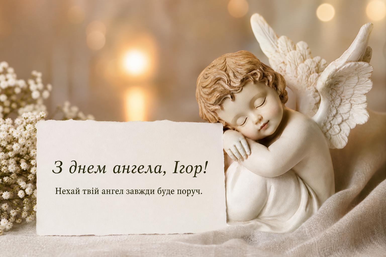 Зворушливі привітання з днем ангела Ігора у прозі, українською мовою. Привітання з днем ангела Ігоря Зворушливі привітання з днем ангела Ігора у прозі, українською мовою. Привітання з днем ангела Ігоря фото
