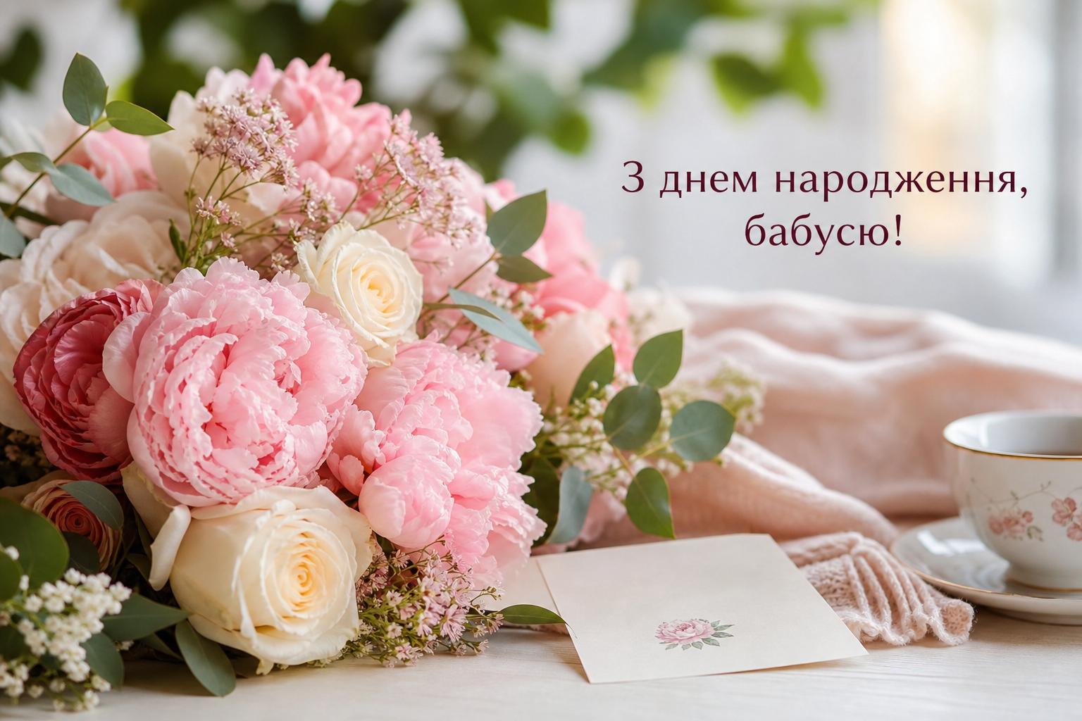 Гарні привітання з днем народження бабусі