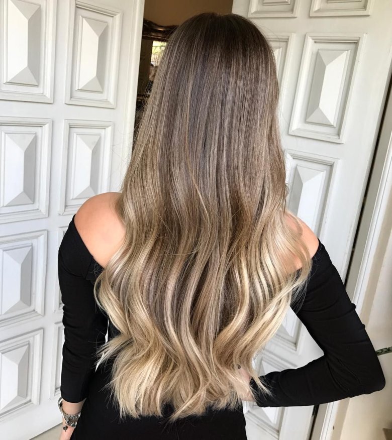 Шатуш на русяве волосся