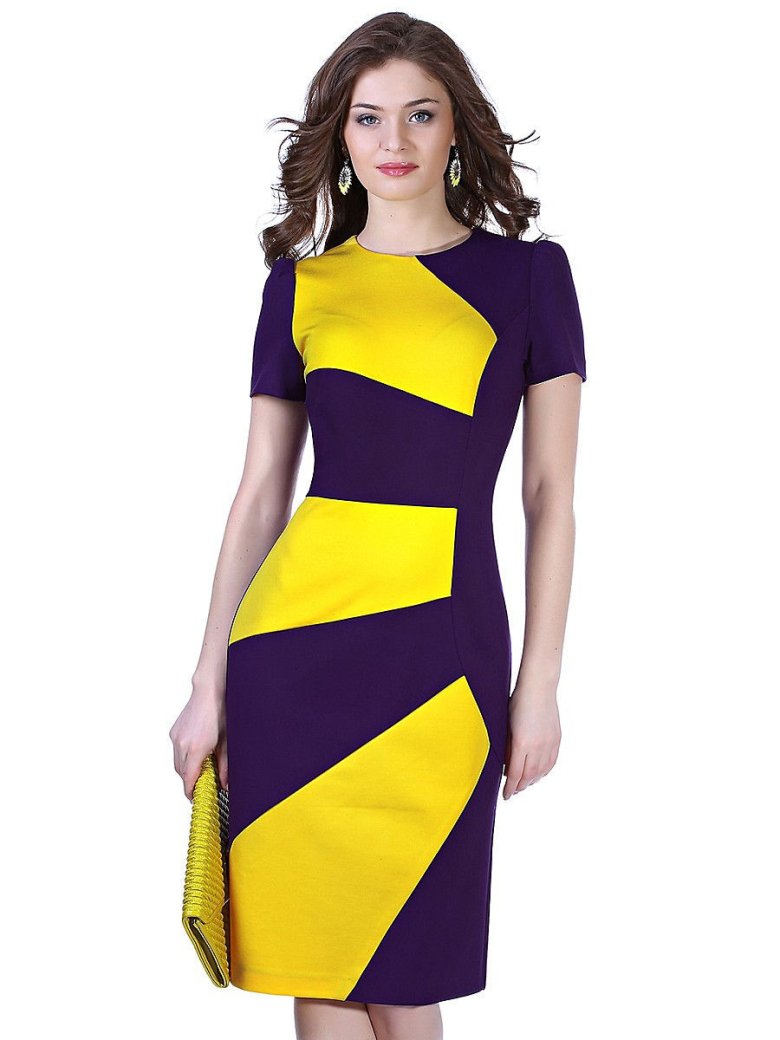 Комбінуємо тканини для сукні