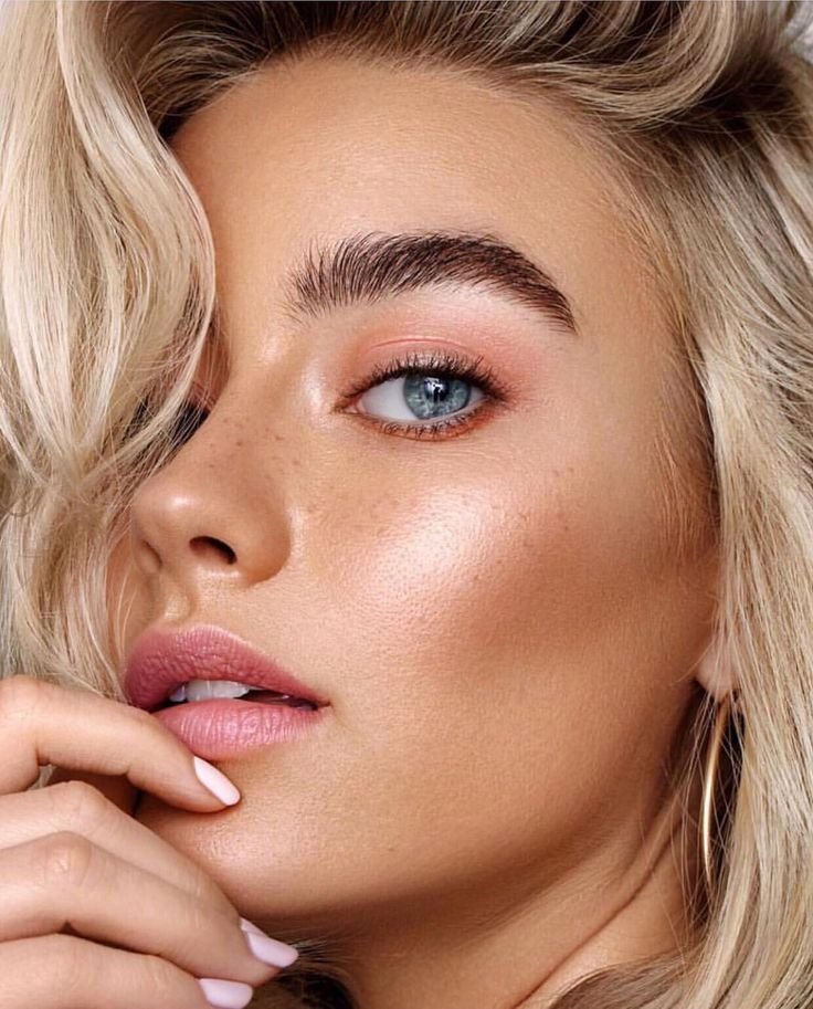 Брови для блондинок