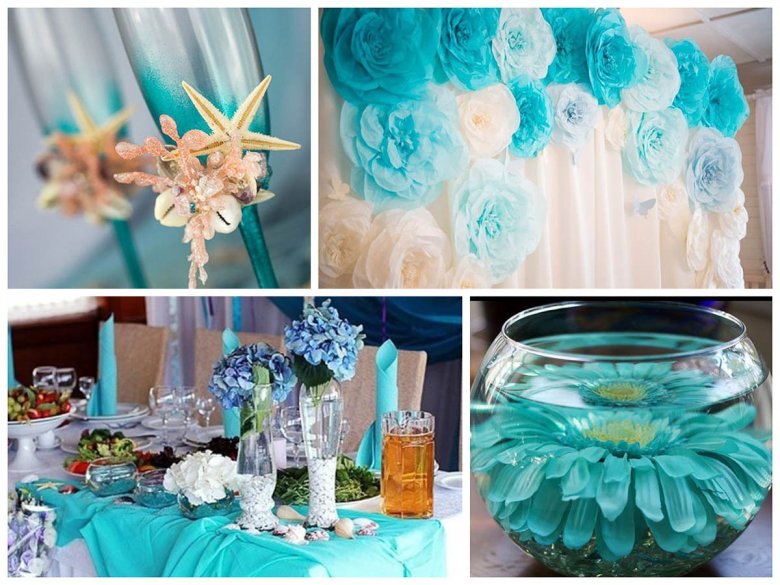 Весілля у бірюзовому стилі