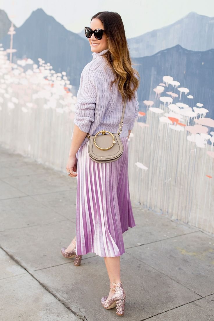 Пишна спідниця плісирована