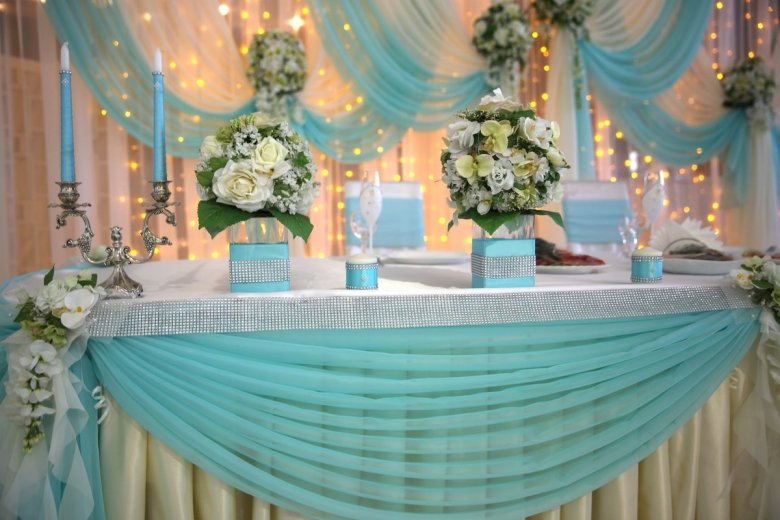 Весілля у кольорі бірюза