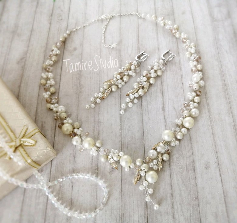 Намисто на весілля для нареченої