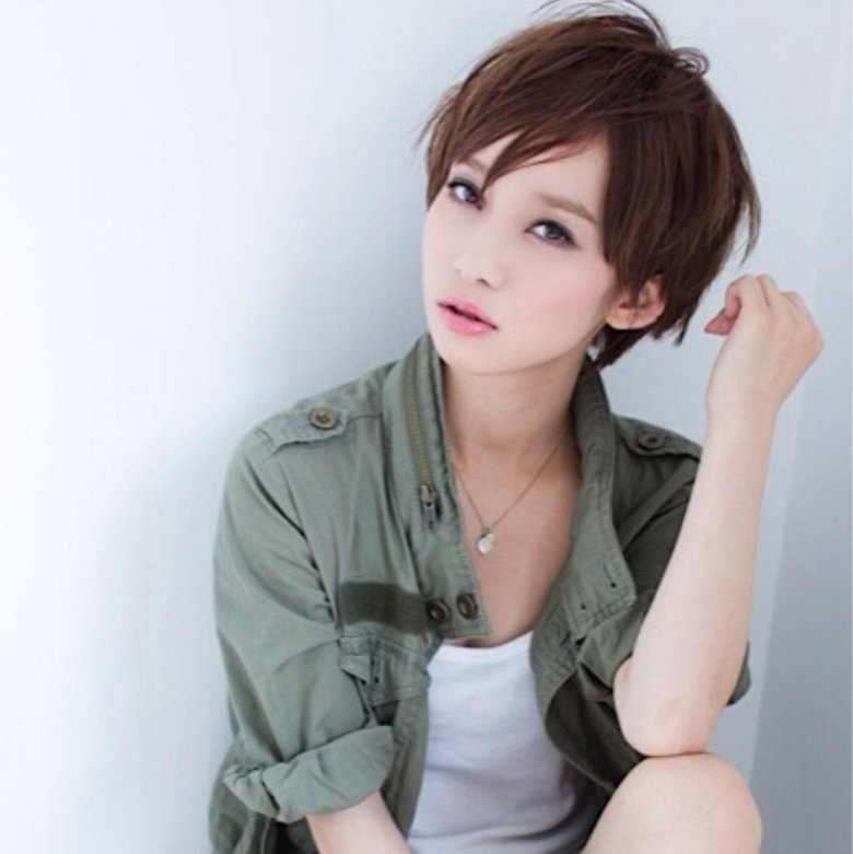 Японські жіночі короткі стрижки - 72 фото