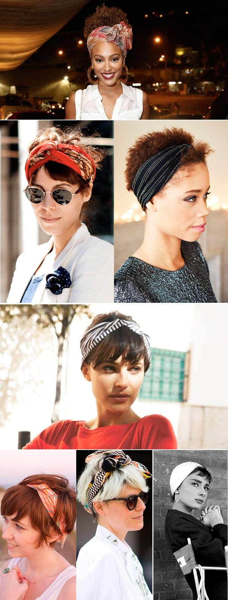 Пов'язка на коротку стрижку