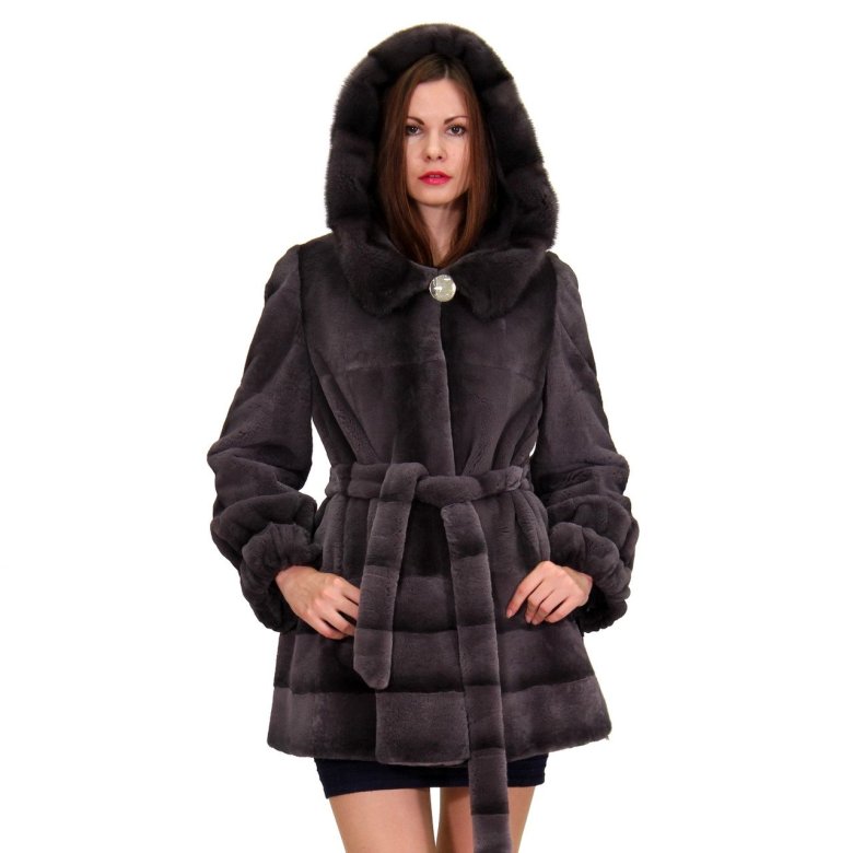 Шуба Бобрик норка