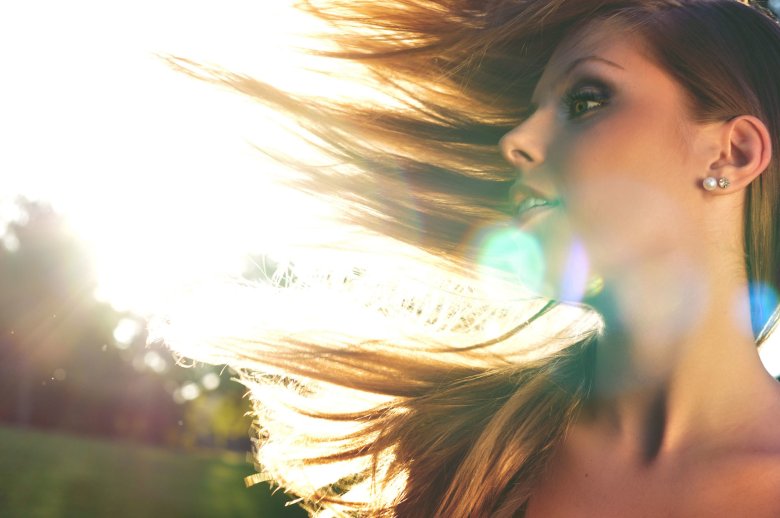 Вигоріле русяве волосся