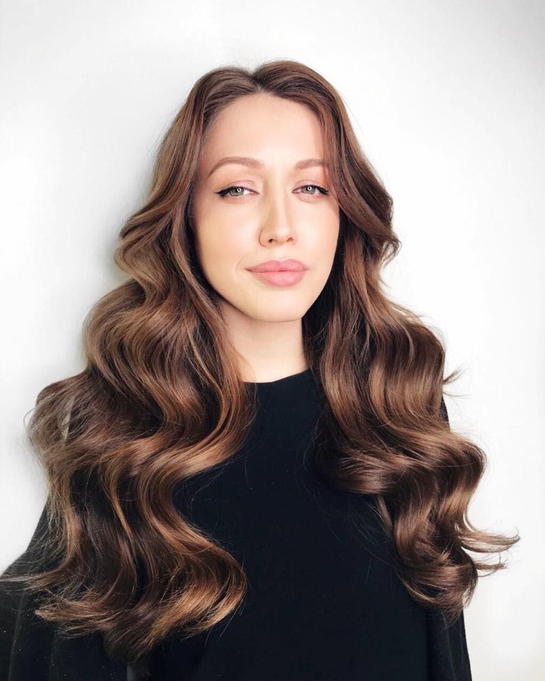 Великі хвилі зачіска - 73 фото