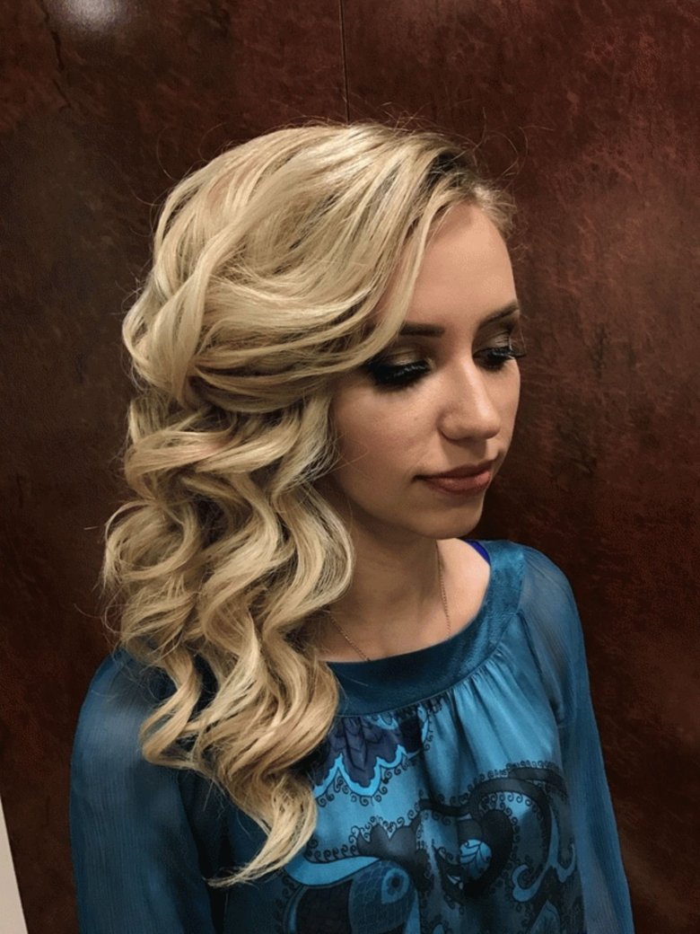 Красиві локони на новий рік